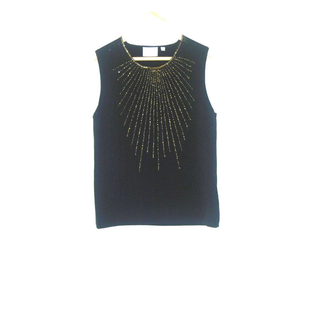 Maggie Women's Small Beaded Sweater Vest